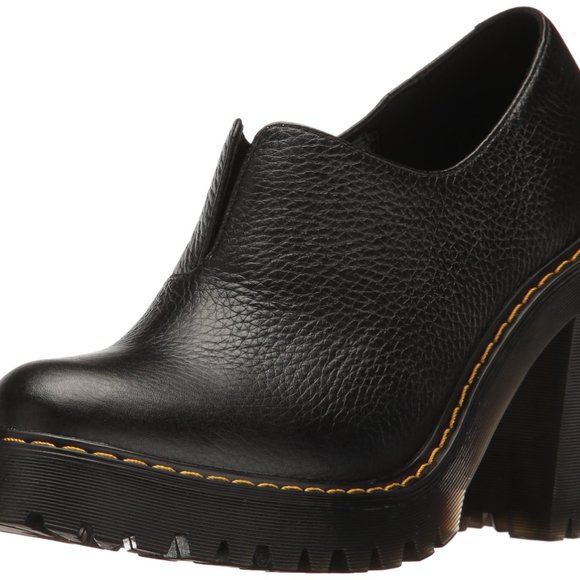 [SOLD] Doc Martens Cordelia Aunt Sally Slip-on Platform Heels size 5US 36EU - Picture 6 of 8